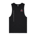 Black front flat lay