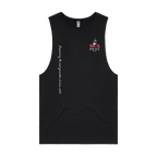 Black front flat lay