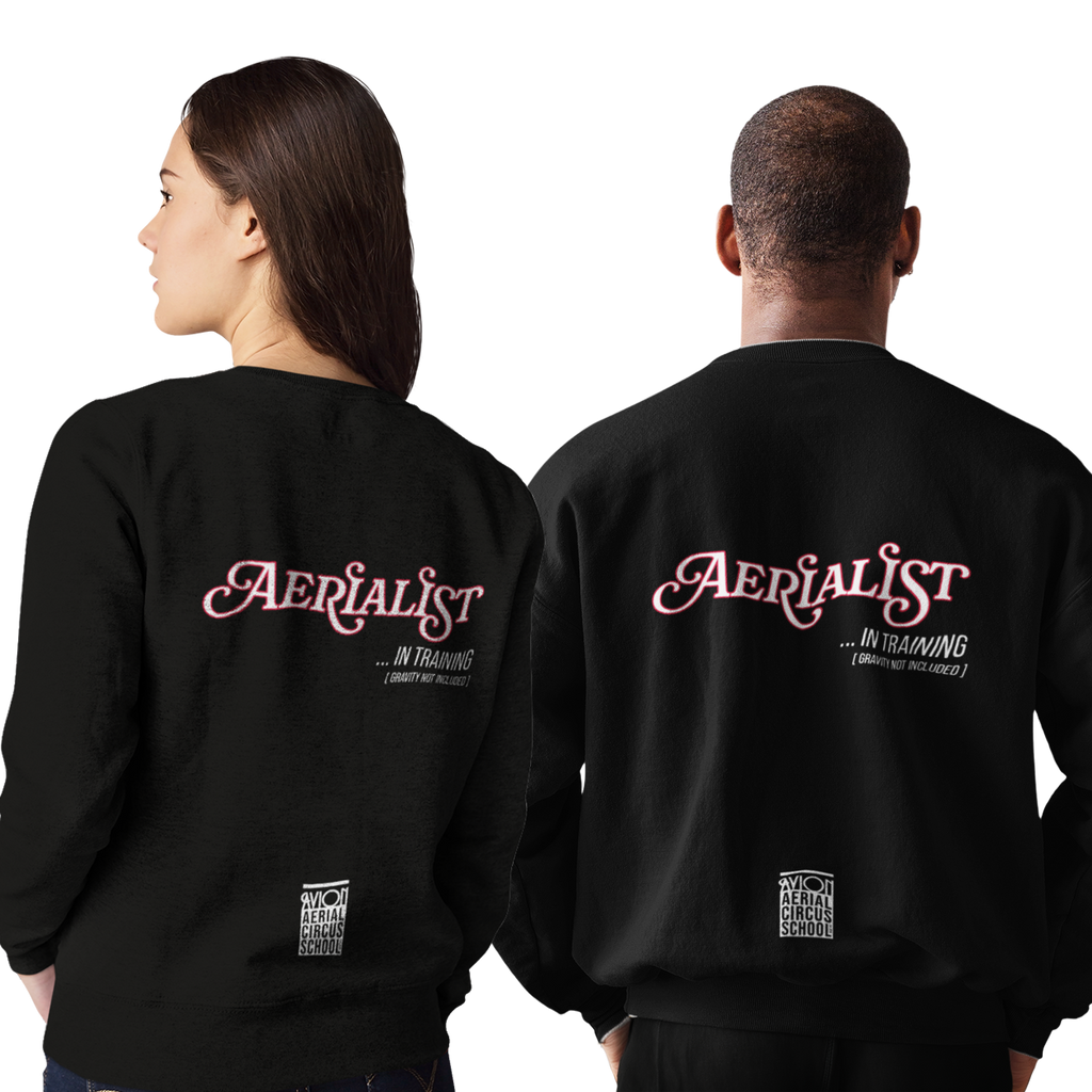 Aerialist In Training - Adult Unisex Crew Neck Jumper