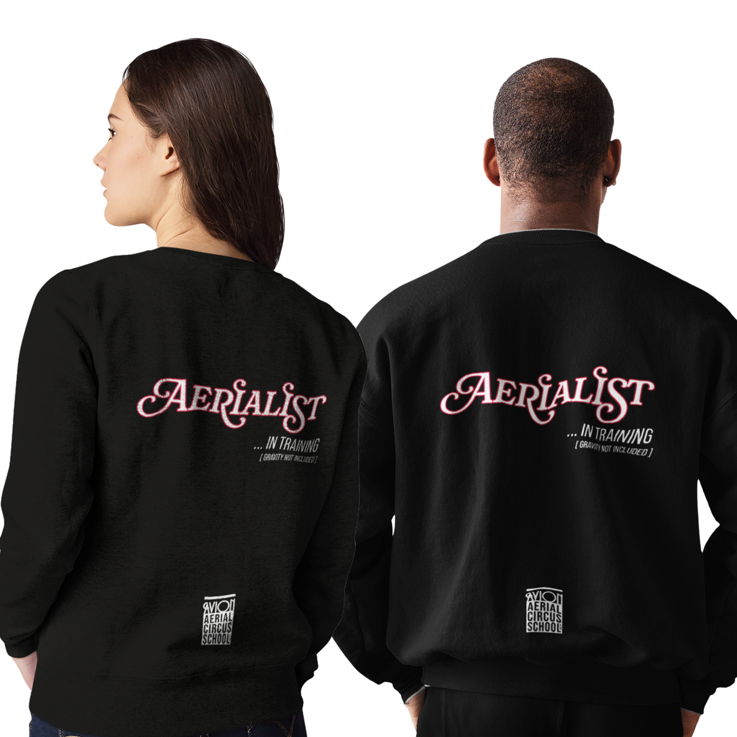 Aerialist In Training - Adult Unisex Crew Neck Jumper