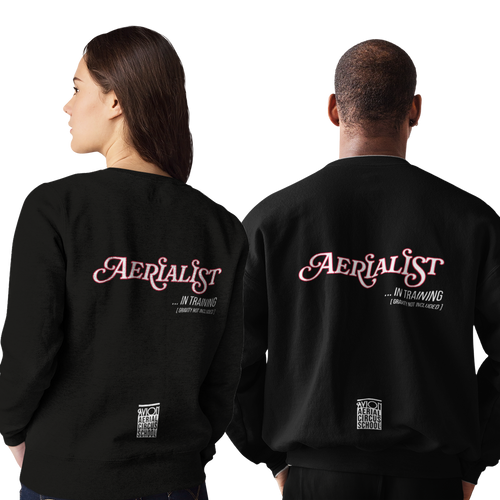 Aerialist In Training - Adult Unisex Crew Neck Jumper