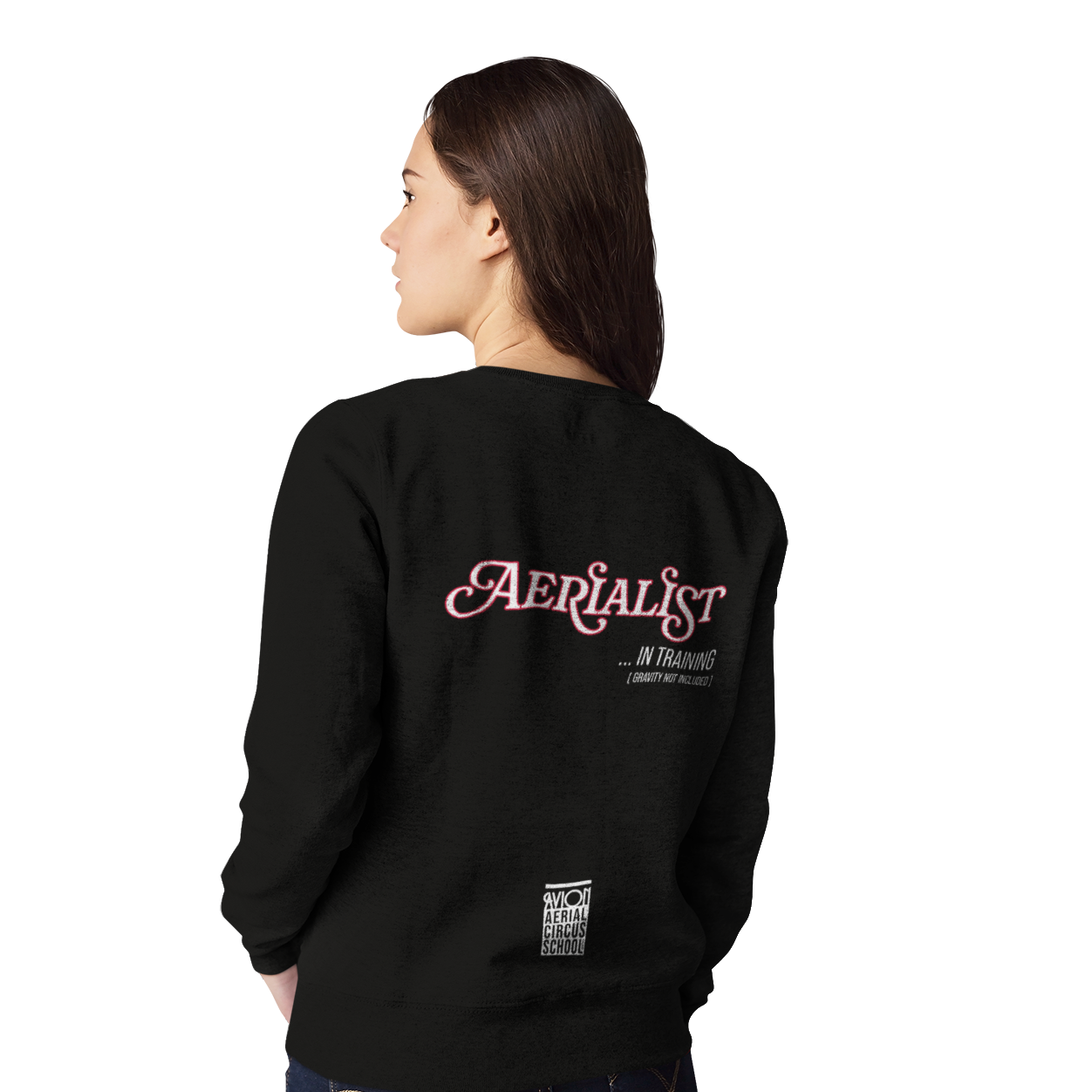 Aerialist In Training - Adult Unisex Crew Neck Jumper