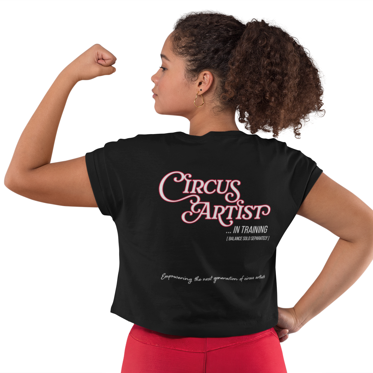 Circus Artist In Training - Women's Cropped Tee